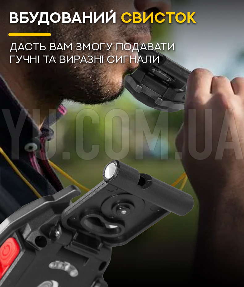 Мультифункциональный туристический фонарик-брелок CAO2/W5144